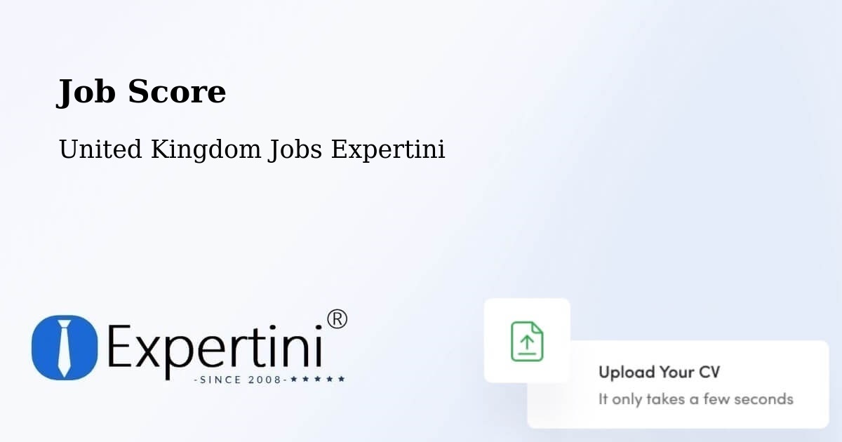 Job Score & Job Description Score Tool – Alness - United Kingdom Jobs Expertini